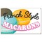 Signmission Macarons Banner Concession Stand Food Truck Single Sided B-60 Macarons19 - alternate 1